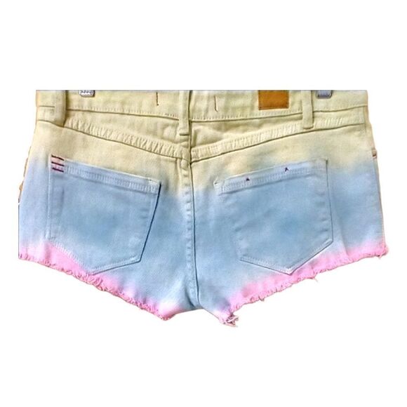 NWOT BDG Multi- Color Super Shortie Shorts - Picture 5 of 8